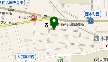 三浦工業株式会社太田営業所の地図画像