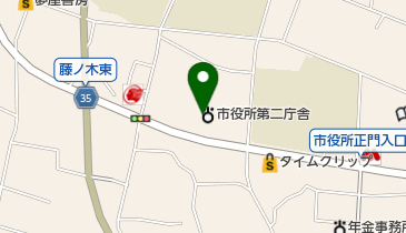 渋川市役所 市民環境部 市民協働推進課 渋川市消費生活センターの地図画像