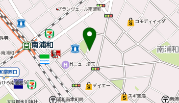 和み治療院はり・きゅう整体南浦和店の地図画像