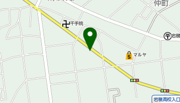 つつじ接骨院の地図画像