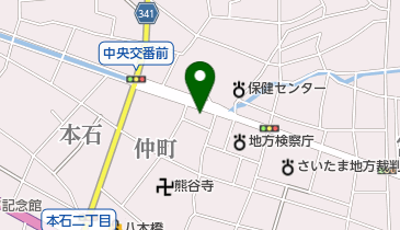 アフラック募集代理店仲村八重子の地図画像