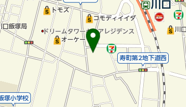 英検スクールの地図画像