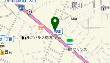 ブルーグラス所沢の地図画像