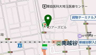 エステサロンさくら南越谷店の地図画像