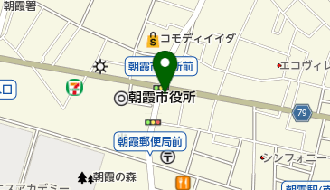 はる整骨院の地図画像