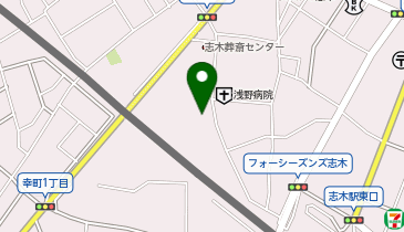 志木クラニオ・カイロプラクティック整体院の地図画像