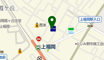 美容室OZの地図画像
