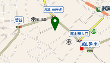 嵐山ふれあい交流センターの地図画像