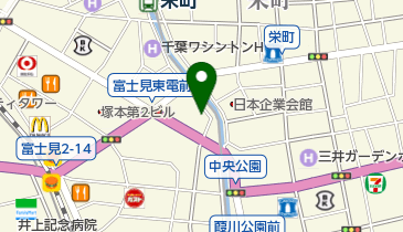 新日本化成株式会社の地図画像