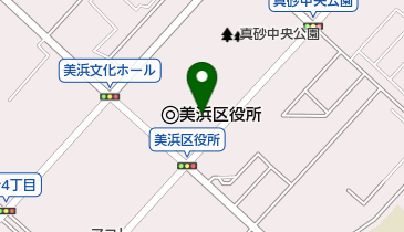 千葉市消防局美浜消防署美浜救助隊の地図画像