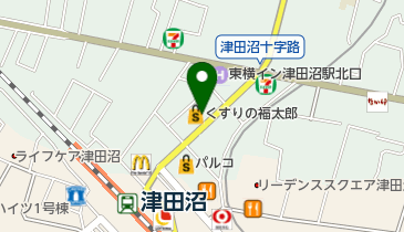 モア東京ボーカル教室津田沼校の地図画像