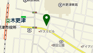 FRANK古着屋の地図画像