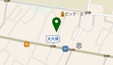 ダンスカフェゴードンの地図画像