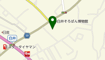 白井市役所 白井コミュニティセンターの地図画像