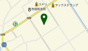 匝瑳市役所 のさかアリーナの地図画像