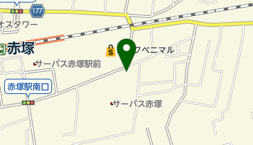 カットプロデュースF・Yashiroの地図画像