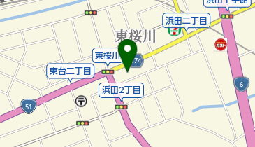 ヘアーサロンイガラシの地図画像