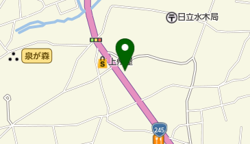 日立バッティングセンターの地図画像