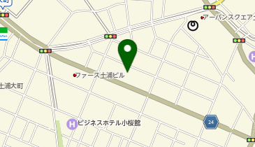 筑波トラスト株式会社の地図画像