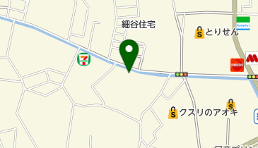 美容室わたなべの地図画像