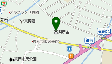 栃木県庁 県民生活部 広報課 県民プラザ 芳賀県民相談室の地図画像