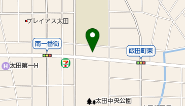 日建学院太田校の地図画像