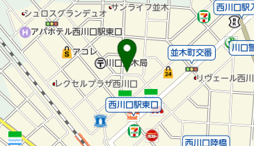 ダンススタジオディ・モアの地図画像