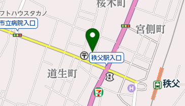 タイ古式マッサージ・サバイの地図画像