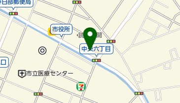 やきとり大吉春日部市役所前店の地図画像