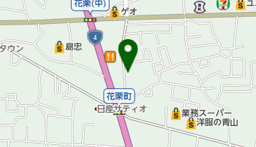 まごころ弁当草加店の地図画像