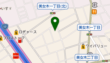 株式会社サンワードの地図画像