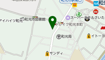 美容室ナップの地図画像