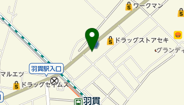 ビリーブ発達支援教室の地図画像