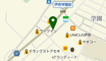 薬局アポック伊奈店の地図画像