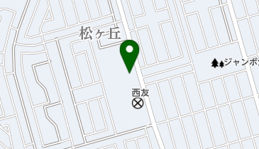 まつがおか整骨院の地図画像