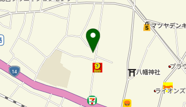 平野珈琲の地図画像