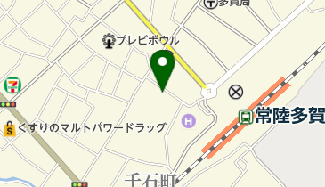 美容室祐の地図画像