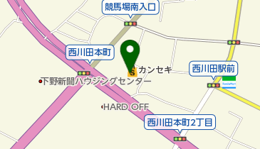 P&rsquo;s-first西川田店の地図画像