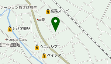 周藤接骨院の地図画像