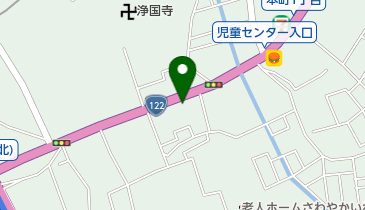 大島人形店の地図画像
