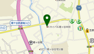 平嶋ギター教室の地図画像