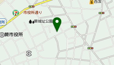 男子服装・マツダの地図画像