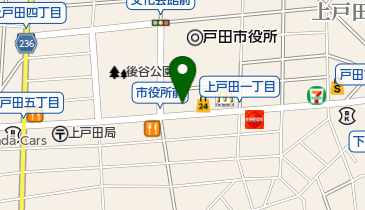 株式会社礎積算戸田支店の地図画像