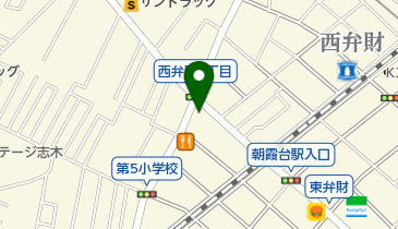 トーゼミ 朝霞台校の地図画像