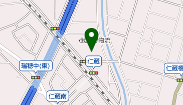 早稲田スイミングスクールの地図画像