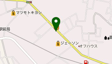 日本亭豊四季店の地図画像