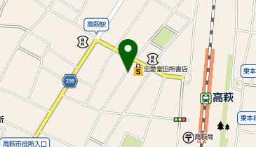 プリンス理容室の地図画像