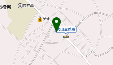 らく天岩井店の地図画像