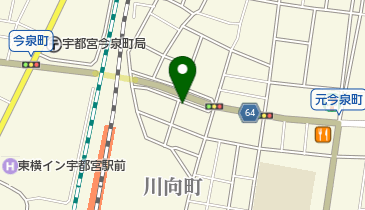 ヘアーサロンしのざきの地図画像