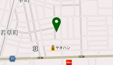 美容室CHIKAの地図画像